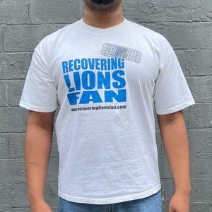 Vintage Recovering Lions Fan T Shirt Detroit Lions NFL
